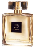 Little Gold Dress by Avon