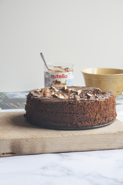 Torta alla Nutella senza burro