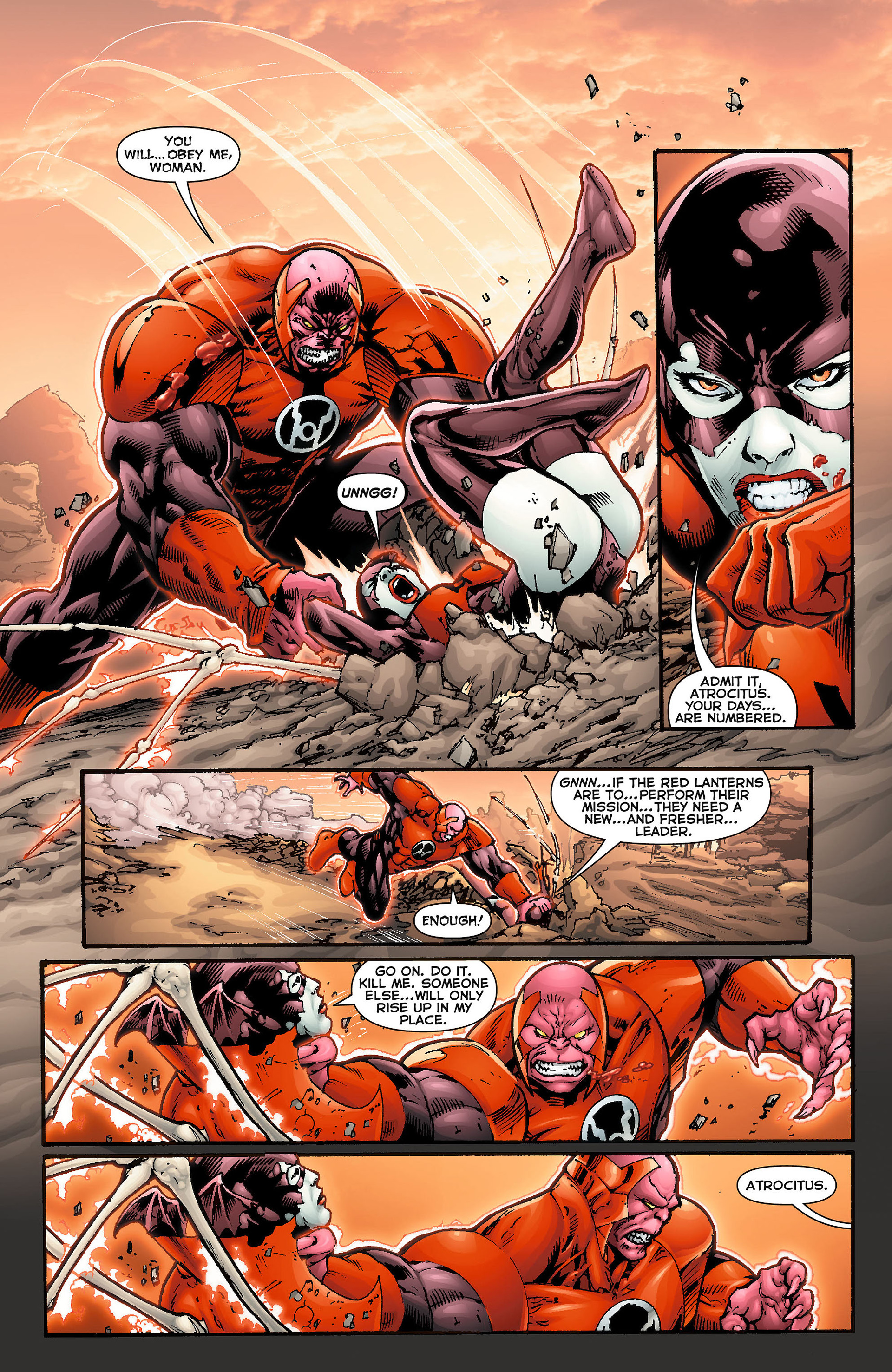 Read online Red Lanterns comic -  Issue #6 - 10