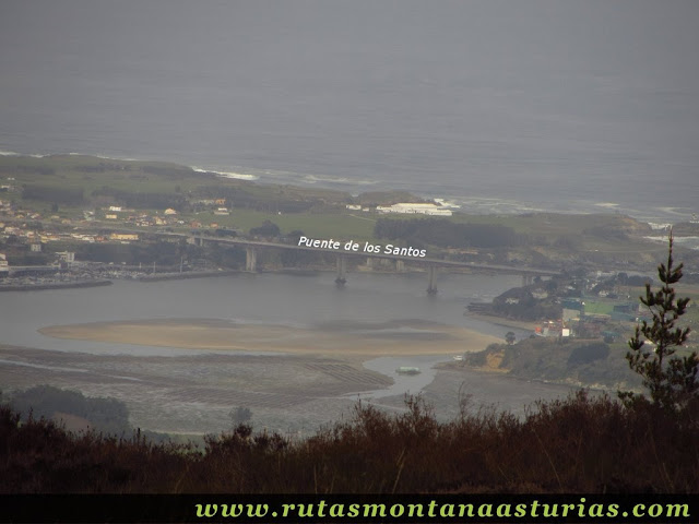 Desde el Pousadoiro, Puente de los Santos