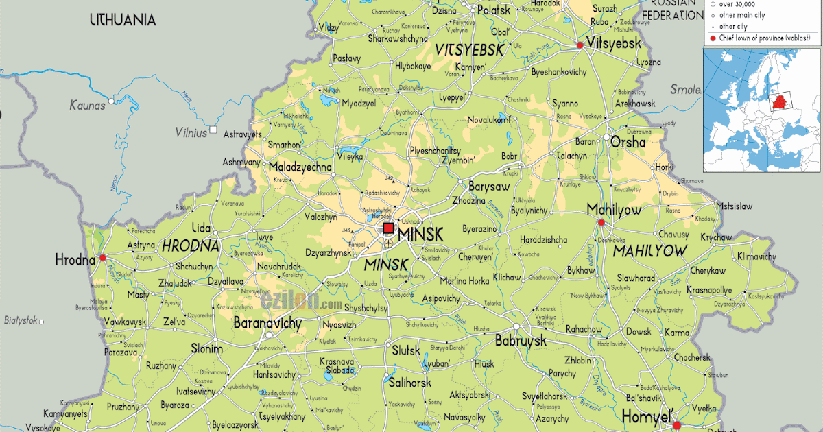 Geography of Belarus