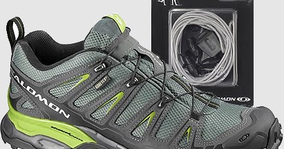 replacing salomon laces with normal laces