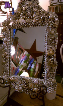jewel encrusted mirror