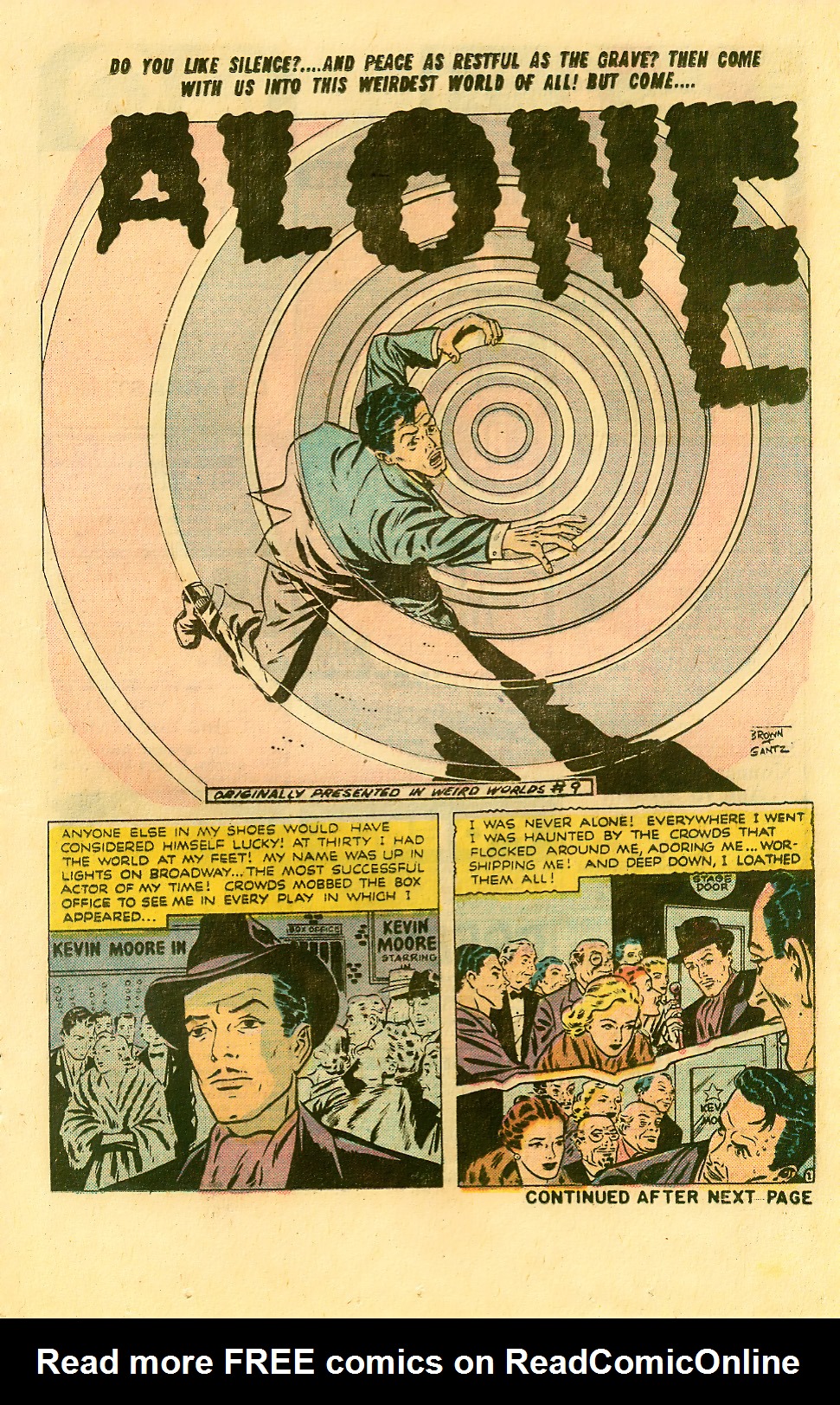 Read online Adventures into Weird Worlds comic -  Issue #9 - 13