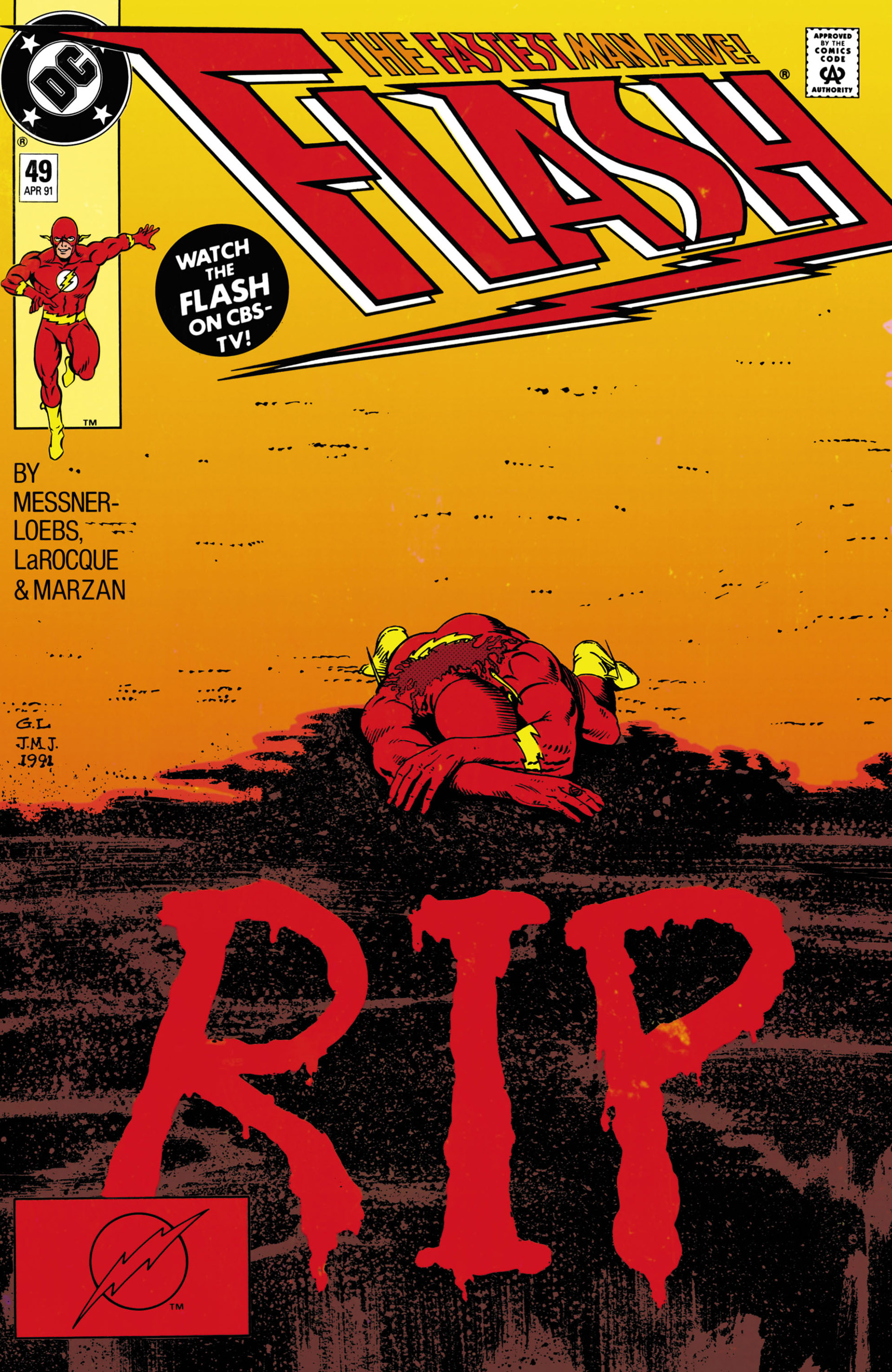 The Flash (1987) issue 49 - Page 1