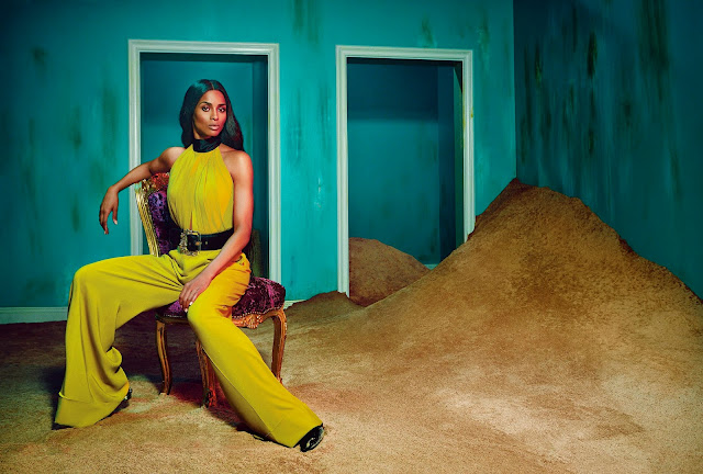 Ciara Models in stunning pictures for Roberto Cavalli. j