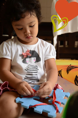 Kecil busy tinkering