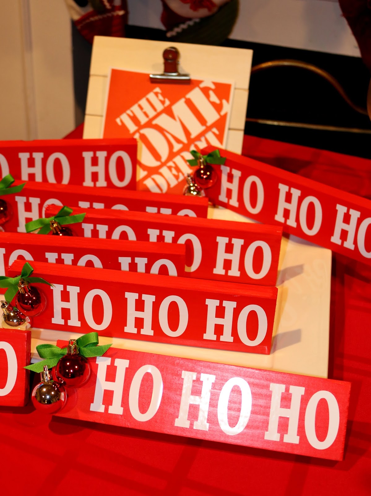 Invite and Delight HO HO HOme Depot Party Part I