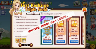 Free Gold SD Ninja Heroes