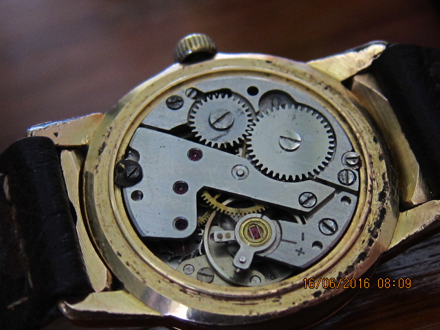 Sold watch. Movement mimo 15 Jewels. The Blind Watchmaker. Sicura Military 15 Jewels.