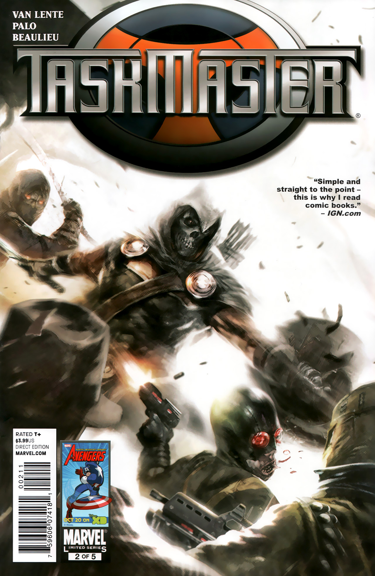 Read online Taskmaster (2010) comic -  Issue #2 - 1