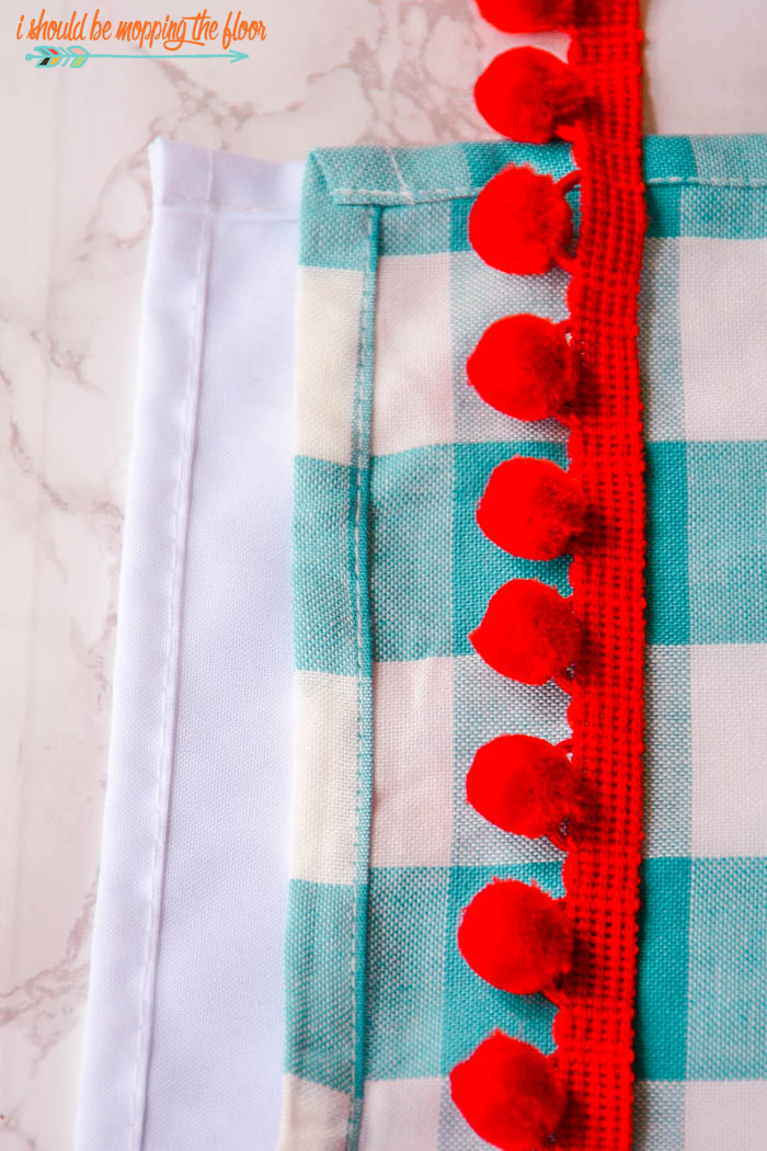 How To Make Pom Pom Drapes I Should Be Mopping The Floor