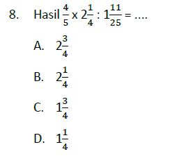 Lengkap 35 Contoh Soal Latihan Un Matematika Sd Kunci Jawaban Paket A Bospedia