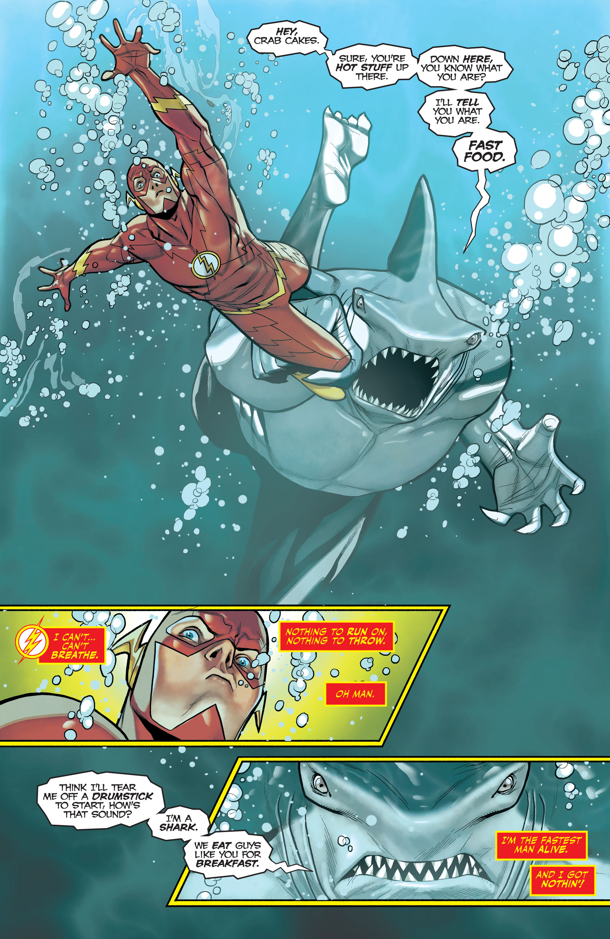Read online Flash: Fastest Man Alive comic -  Issue #1 - 11