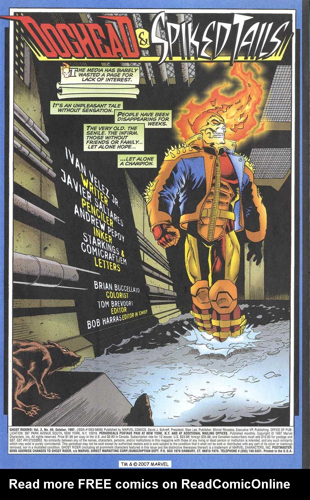 Read online Ghost Rider (1990) comic -  Issue #89 - 5