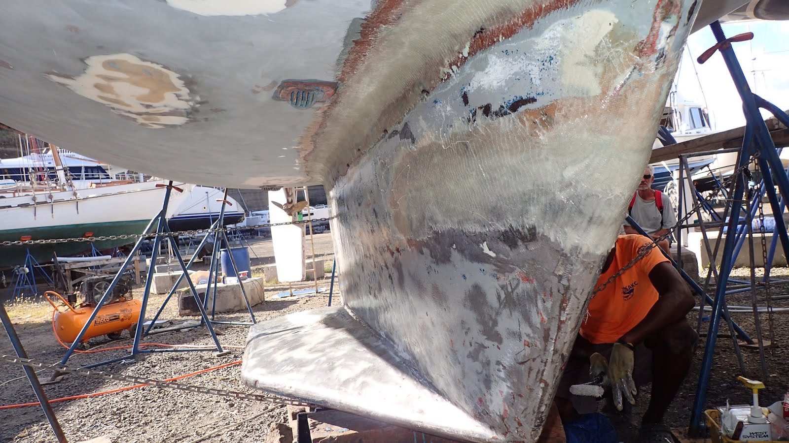 Things we did today... Boatyard Daze Hope Springs Eternal!