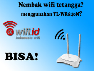 nembak wifi menggukan tp-link wr840n || nembak wifi