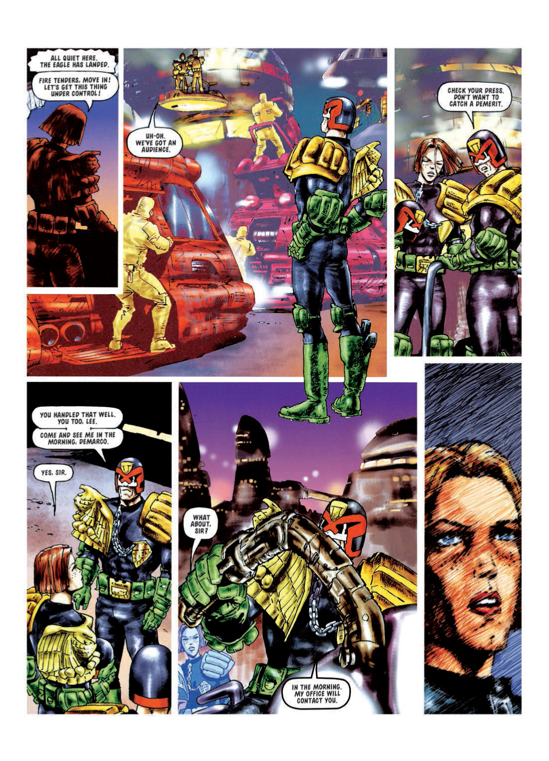 Read online Judge Dredd: The Complete Case Files comic -  Issue # TPB 24 - 123