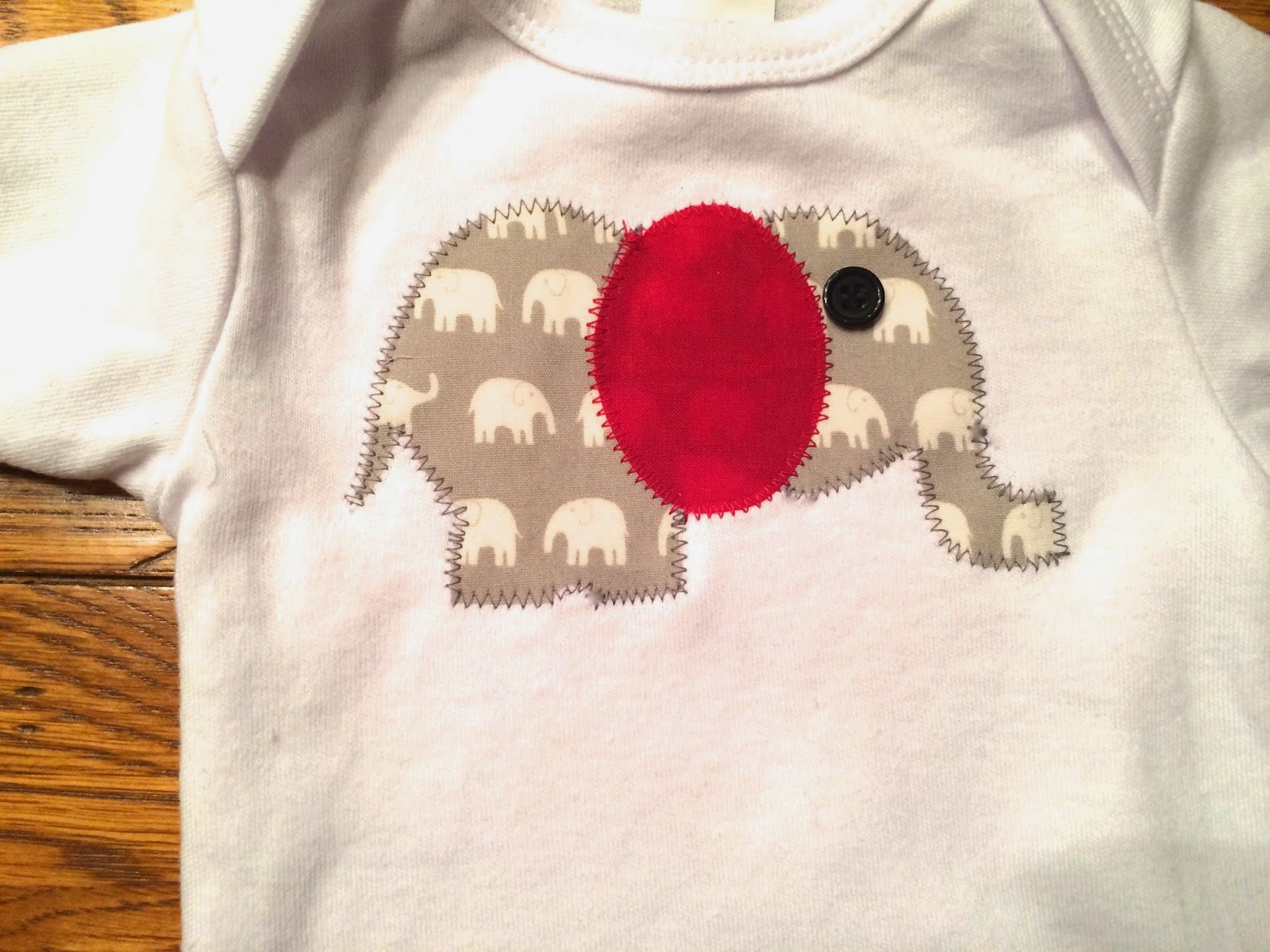 Sincerely, Sarah Applique Baby Clothes