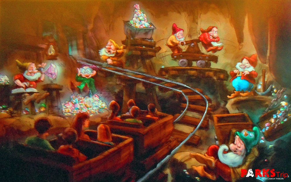 Blanche-Neige et les 7 Nains se métamorphosent - PARKS Trip