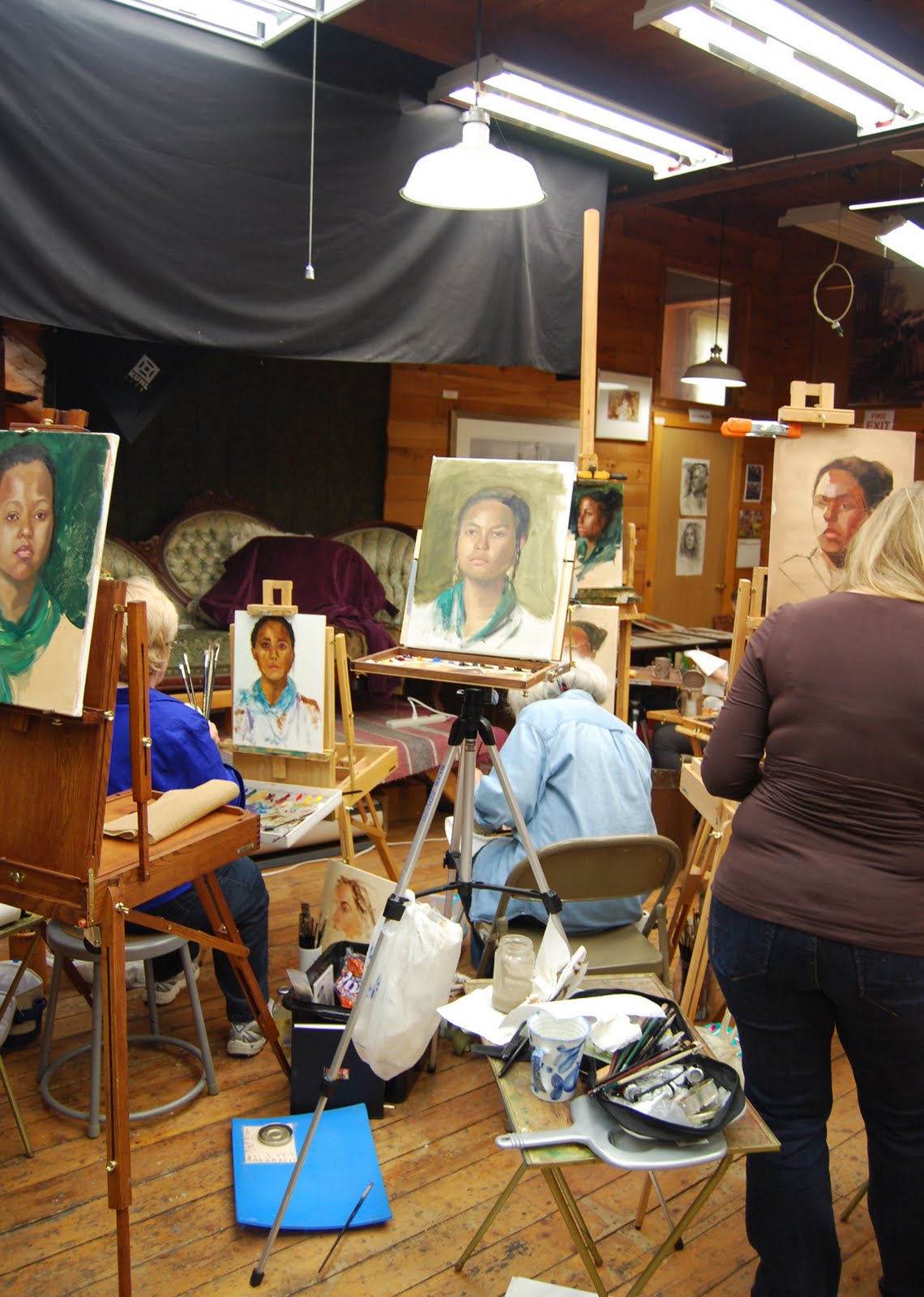 Contemporary Portrait Artists Sonia Hale Commissioned Portraits, Oil