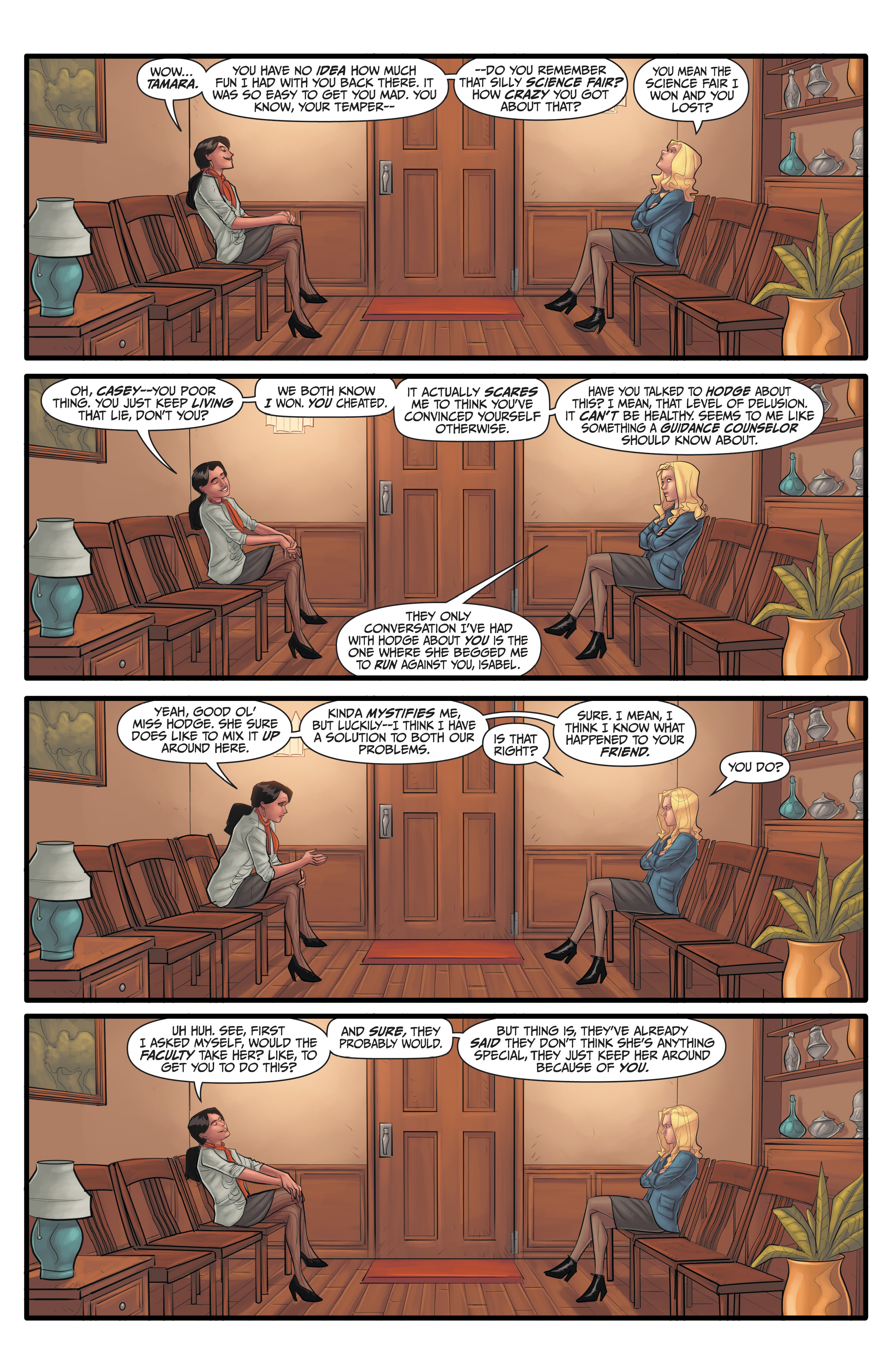 Read online Morning Glories comic -  Issue #48 - 7