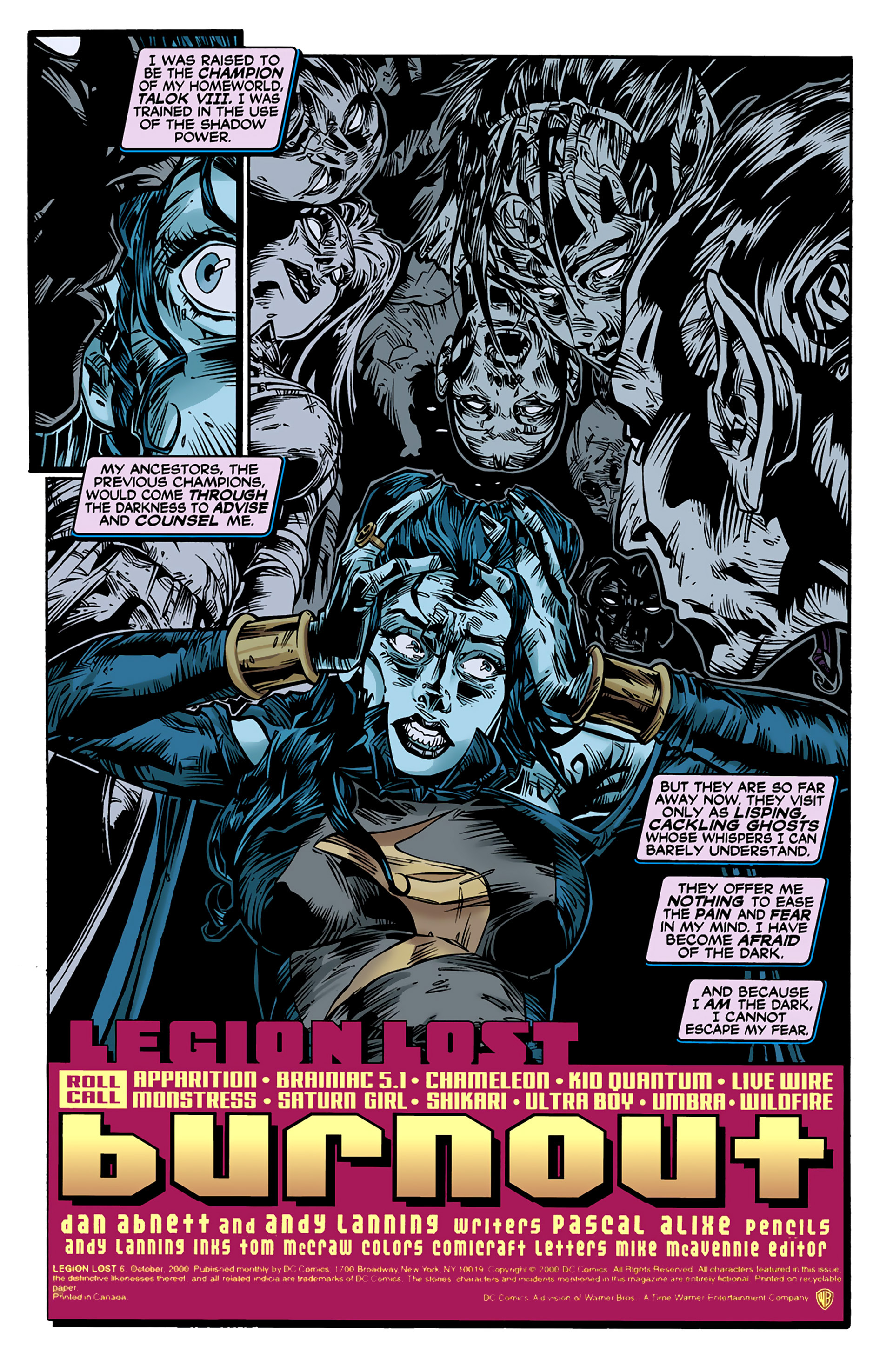 Read online Legion Lost (2000) comic -  Issue #6 - 3