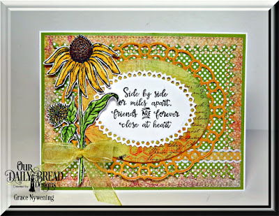Our Daily Bread Designs Stamp Set: Forever Friends, Our Daily Bread Designs Custom Dies: Layered Lacey Ovals, Ovals, Lavish Layers, Pierced Rectangles, Our Daily Bread Designs Paper Collections: Birthday Bright Paper, Blooming Garden