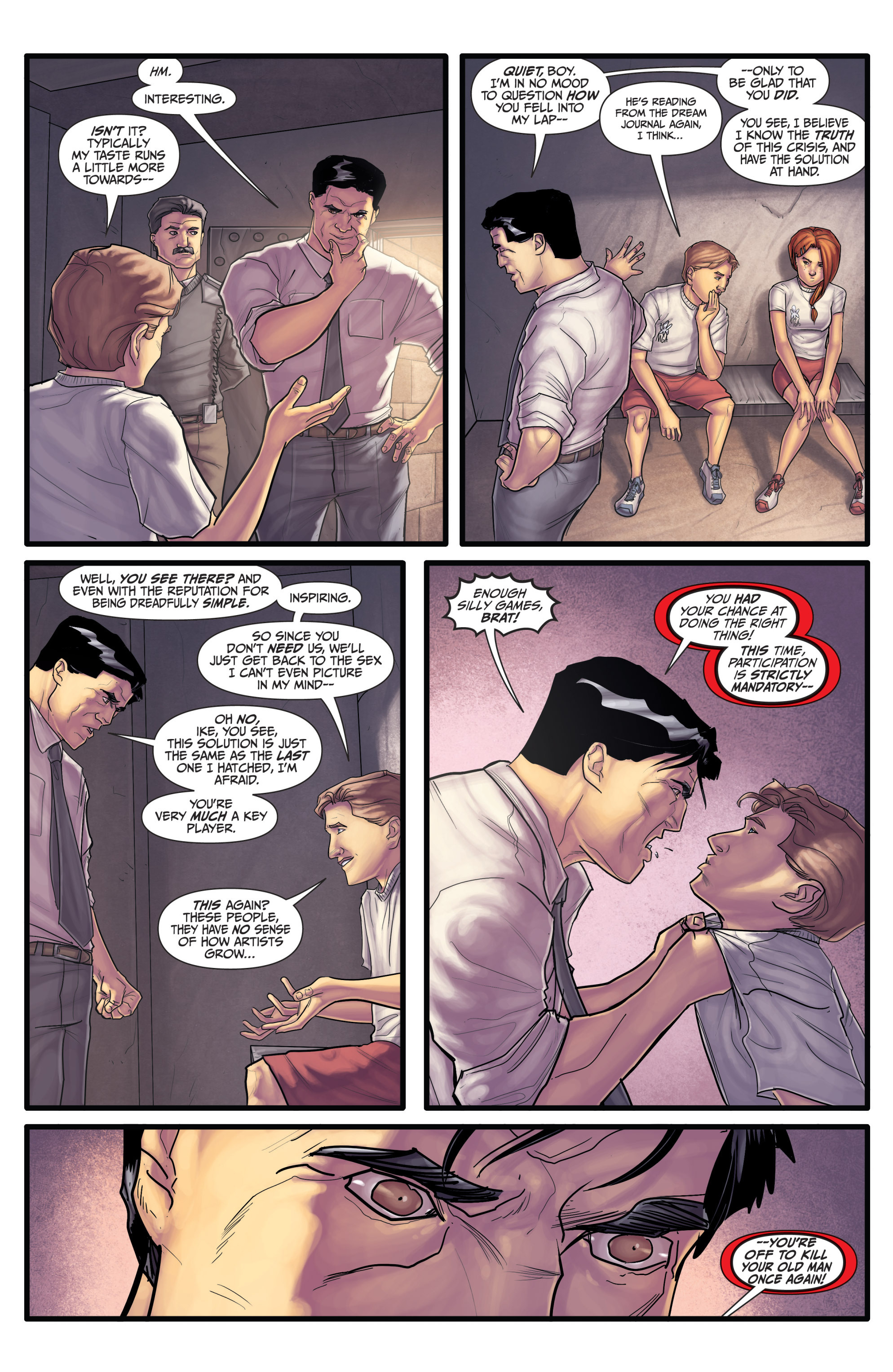 Read online Morning Glories comic -  Issue # _TPB 4 - 153