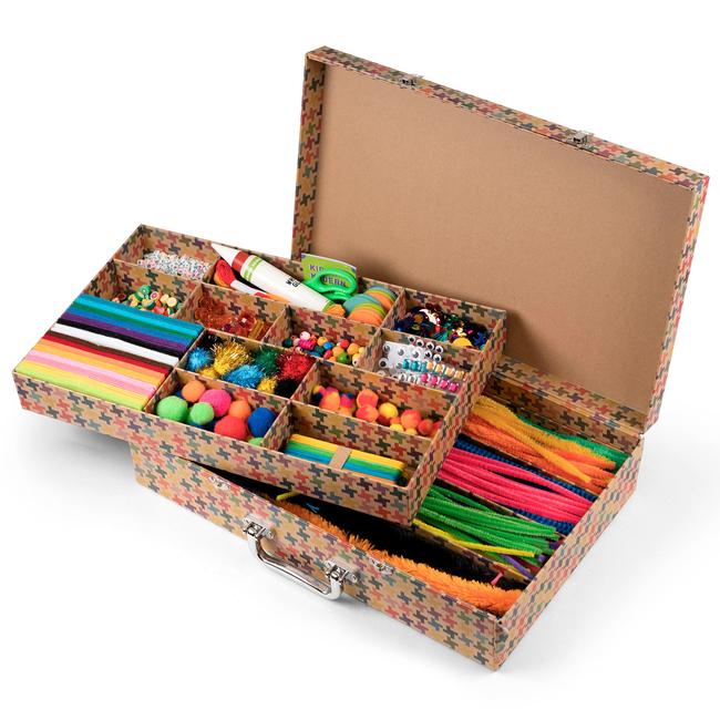 Kids Week Personalized Craft Supply Box Design Improvised