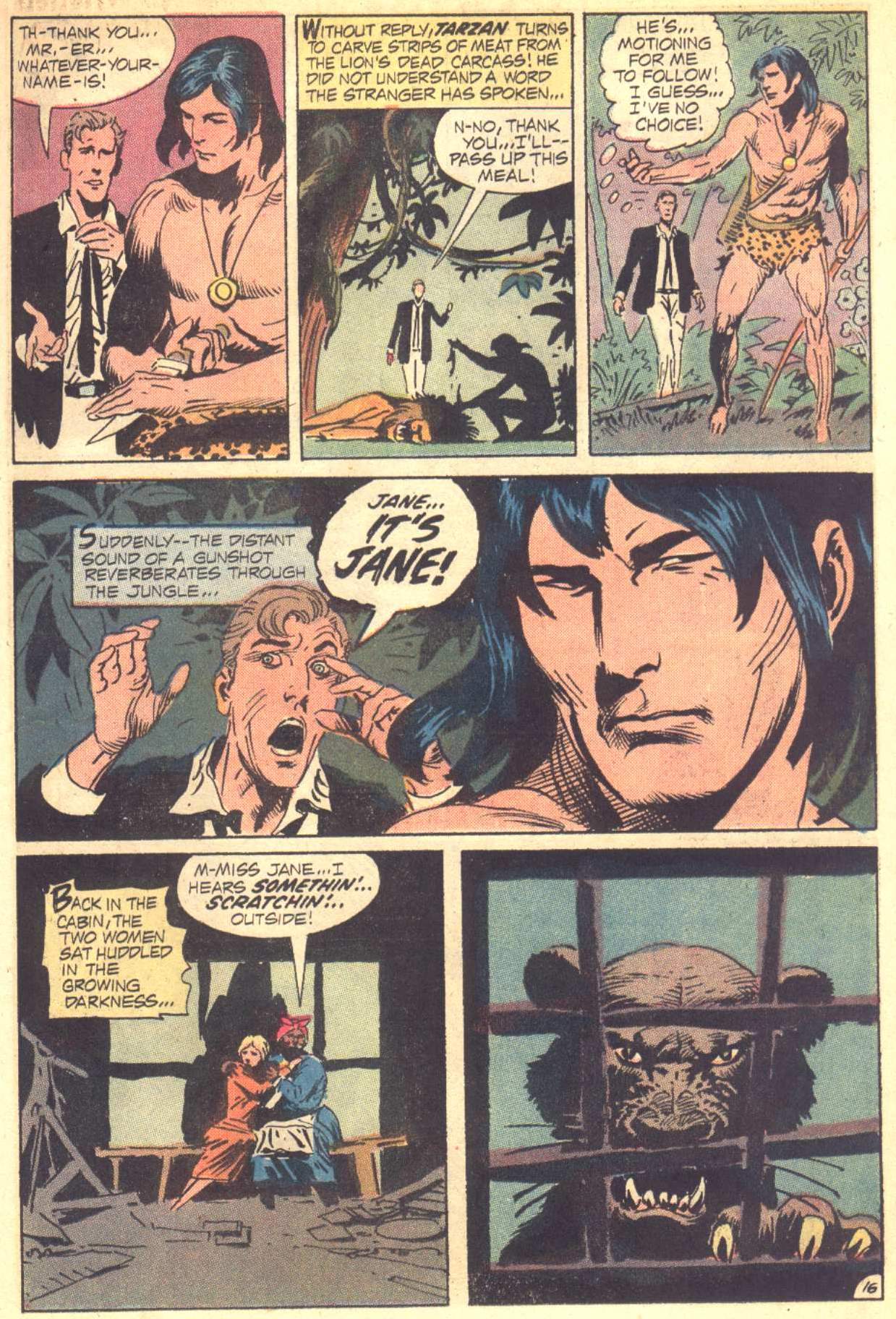 Read online Tarzan (1972) comic -  Issue #209 - 16