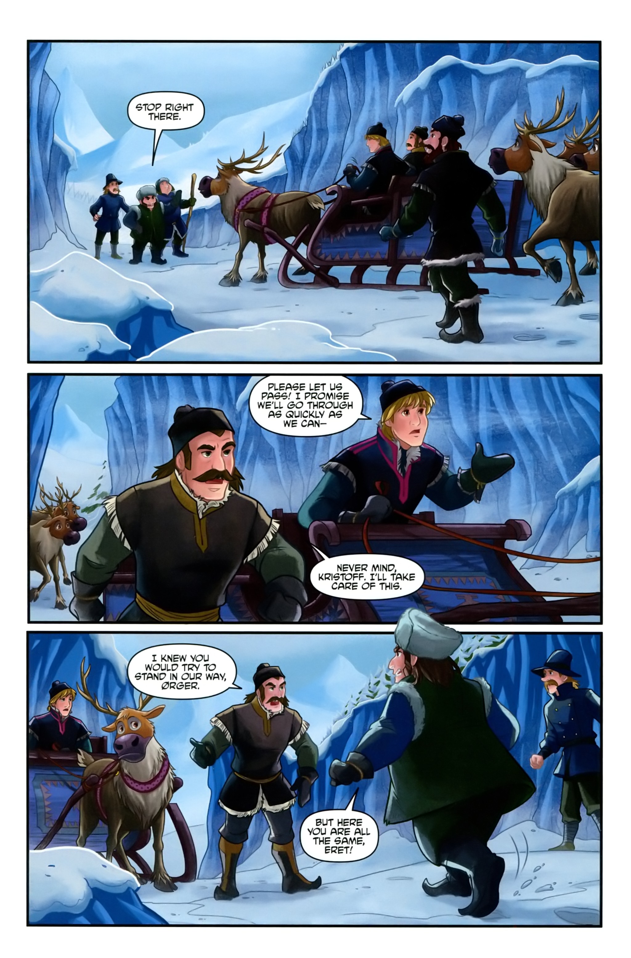 Read online Disney Frozen comic -  Issue #1 - 12