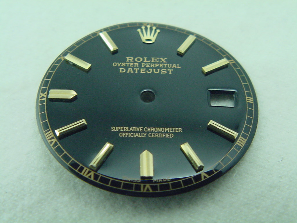 Timebuilder American Horologist Rolex Dial Refinishing Some Recent Jobs.