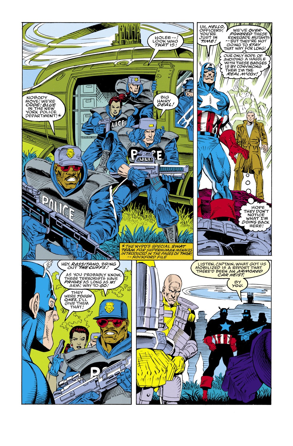 Read online Captain America (1968) comic -  Issue #426 - 21