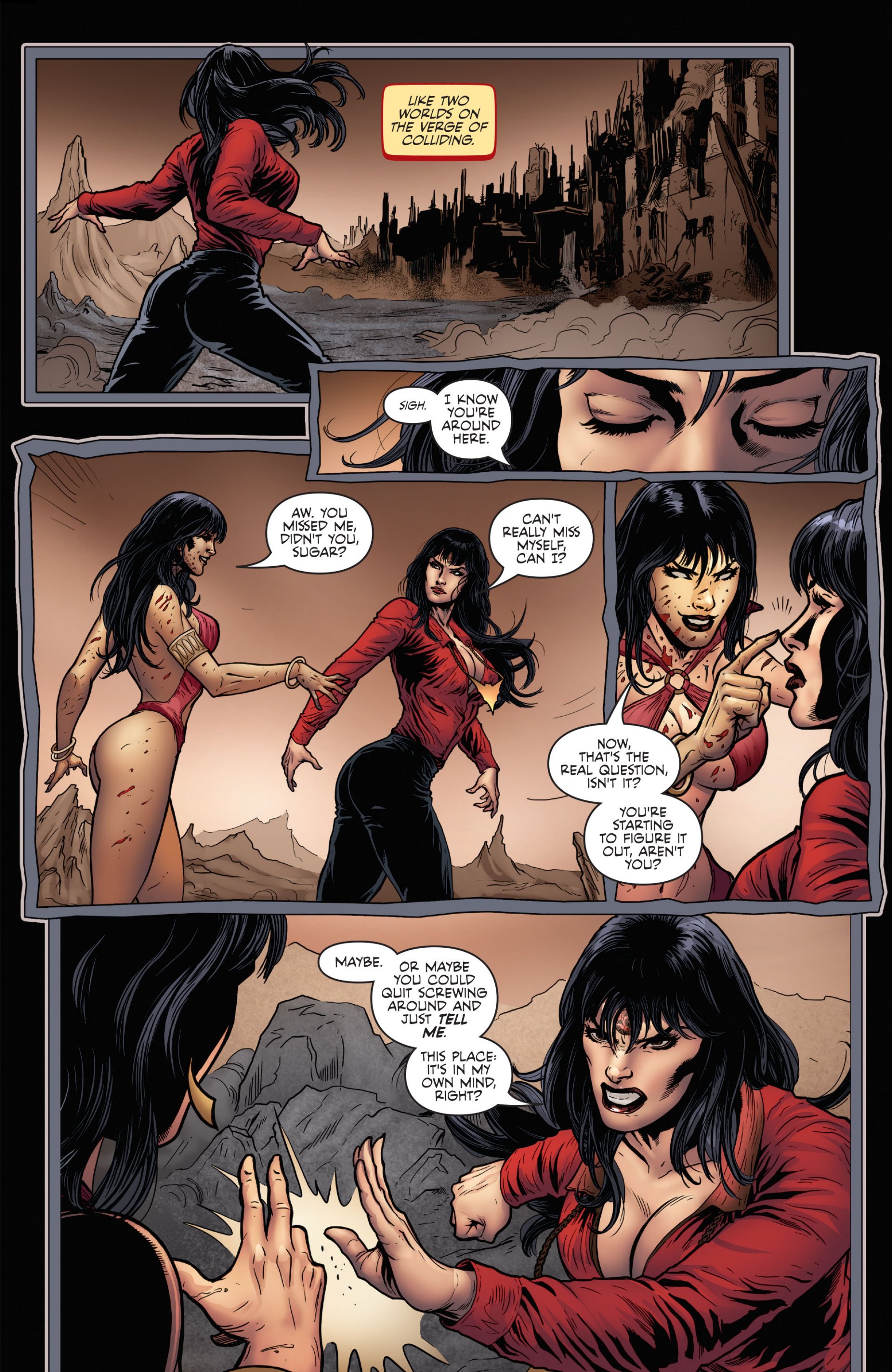 Read online Vampirella (2010) comic -  Issue #5 - 16