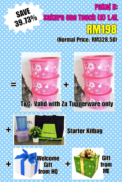 Tupperware membership package Februari 2019