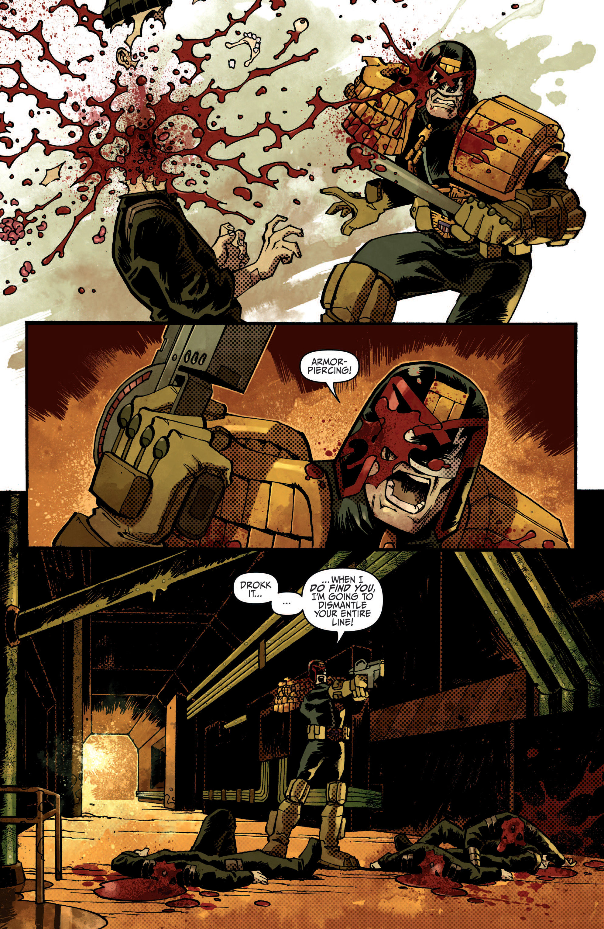 Read online Judge Dredd (2012) comic -  Issue # _TPB 1 - 19