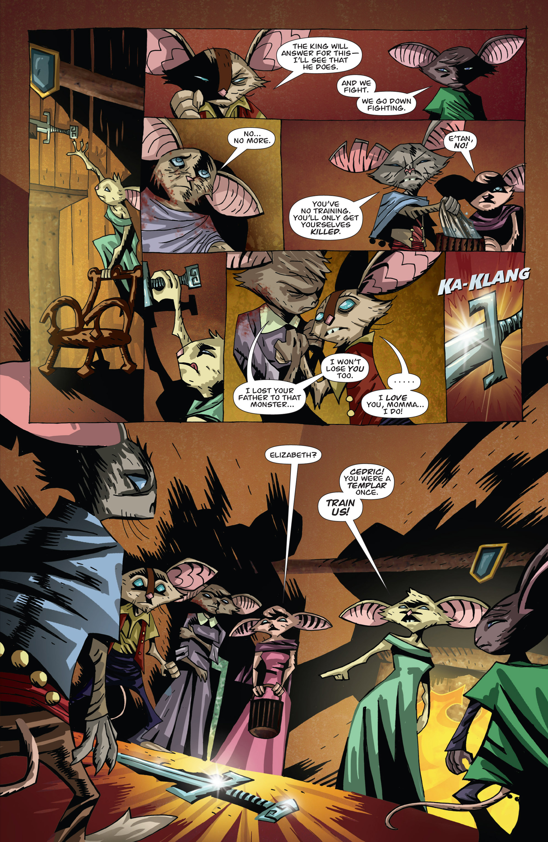 Read online The Mice Templar Volume 4: Legend comic -  Issue #2 - 22