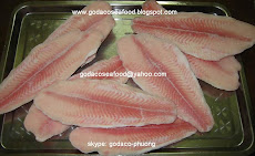 Semi Trimmed Basa Fillet / Semi trimmed Pangasius Fillet - red meat on, belly off, fat off