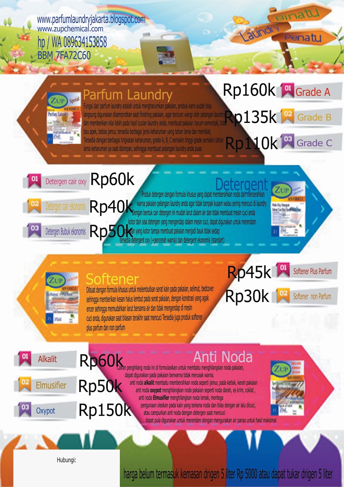 Contoh Brosur Parfum Laundry Terkini Contoh Brosur Parfum Laundry Terkini