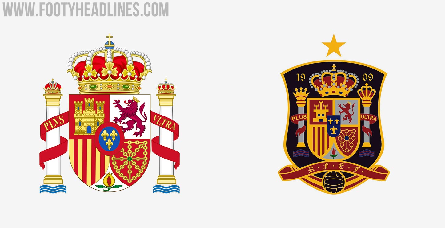 2 Logos?! All Parts Of The Spain Football Logo Explained - Footy Headlines