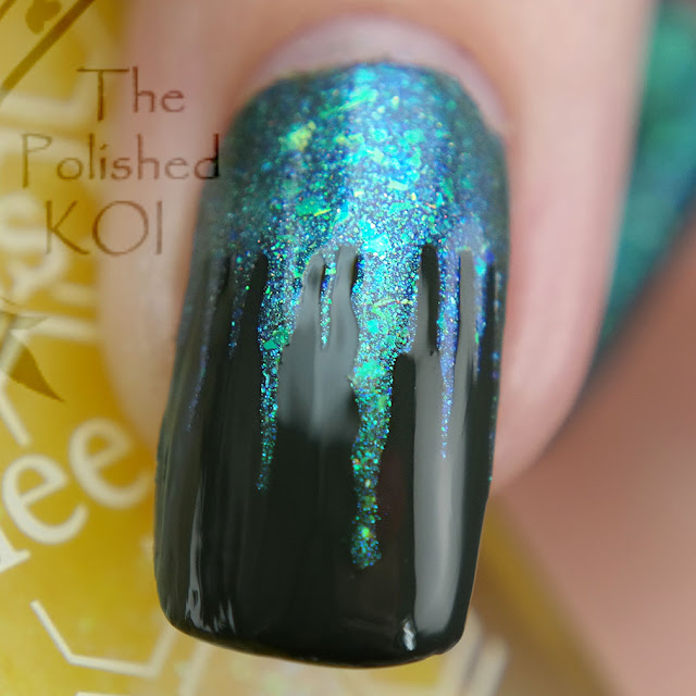 Bee's Knees Lacquer Sylph over The Wild Hunt