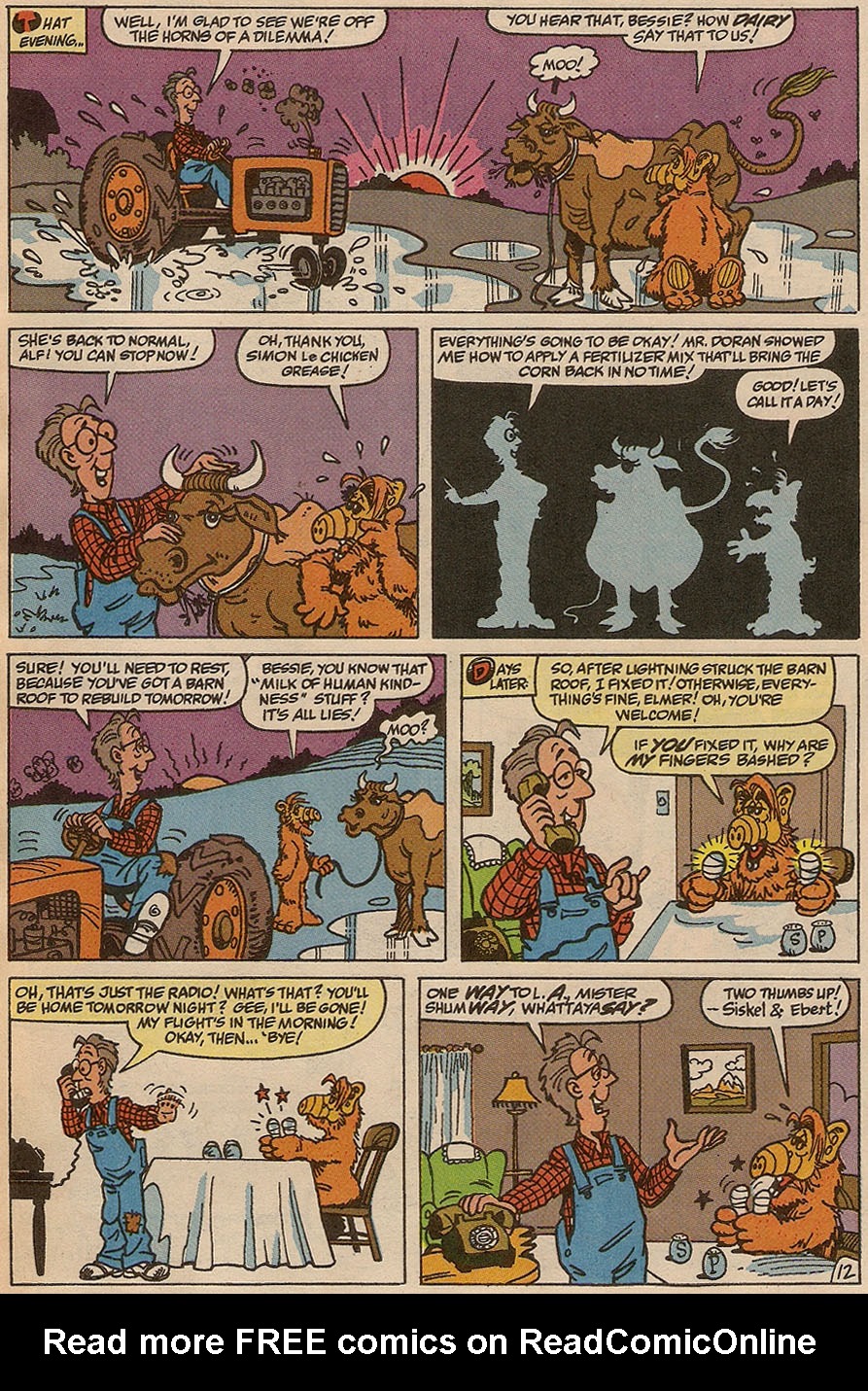 Read online ALF comic -  Issue #37 - 17