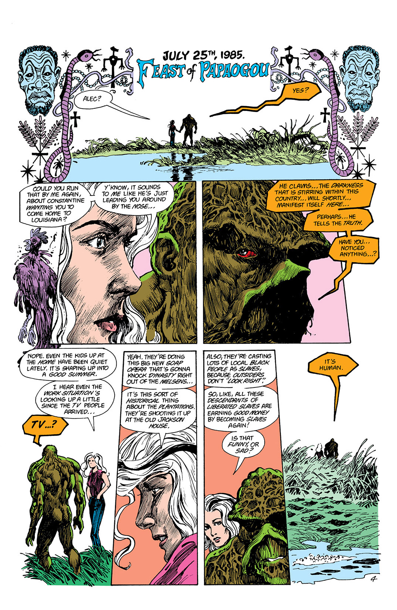 Swamp Thing (1982) Issue #41 #49 - English 5