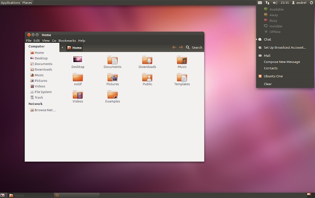 GNOME clássico no Ubuntu 12.04