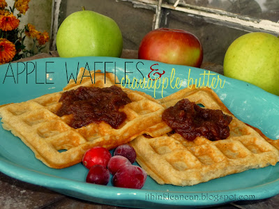 {I Think I Can}:  Cranapple Butter (Overnight in the Crockpot)---COOKS WHILE YOU SLEEP!  Makes the house smell amazing!