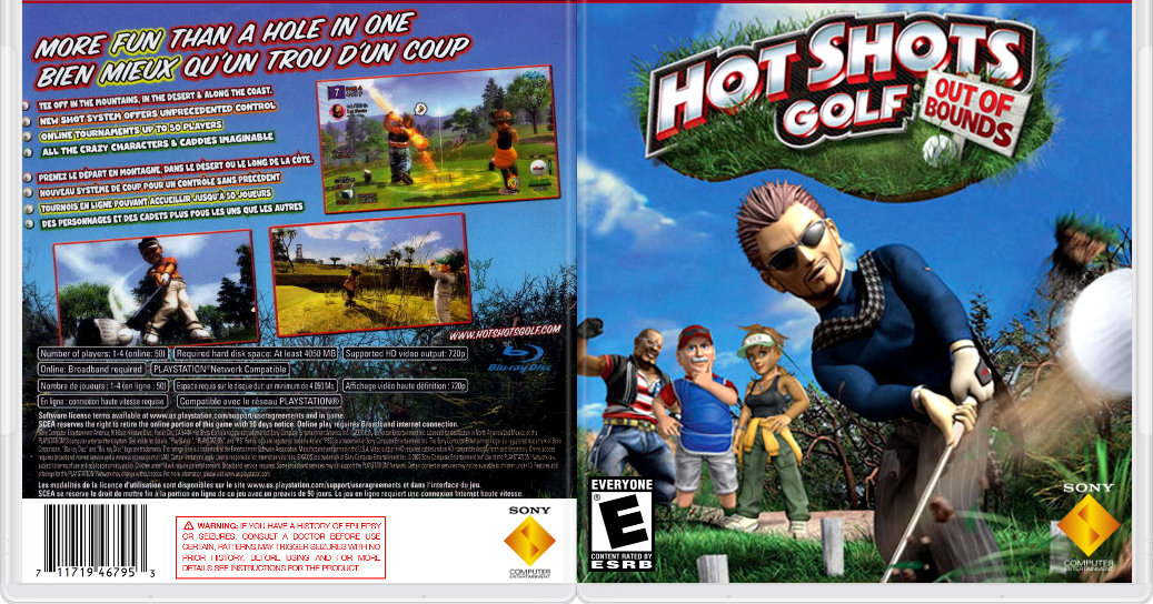 PSNPLAY3 Hot Shots Golf Out Of Bounds Complete Collection PS3/PSN