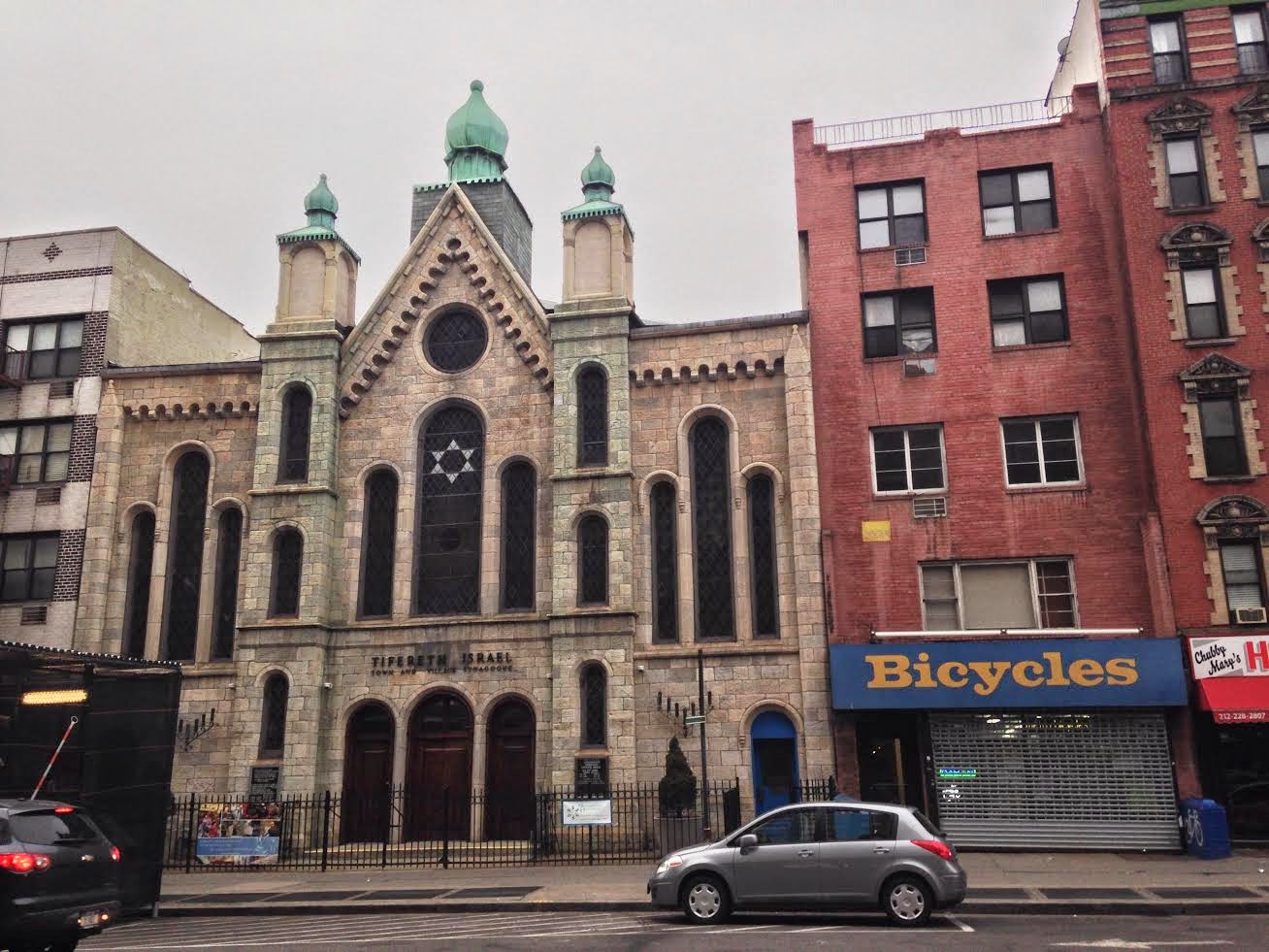 EV Grieve [Updated] Tifereth Israel Town & Village Synagogue faces