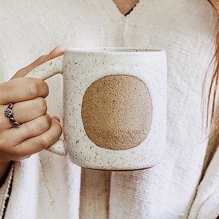 Sunday Ceramics : Moon Mug by Easy to Breathe