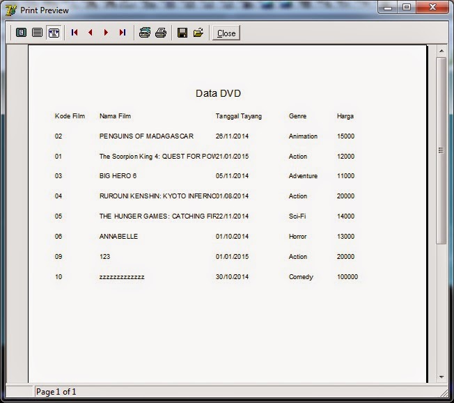 Shoutaro Blog: Cara Membuat Laporan dengan QuickReport pada Delphi